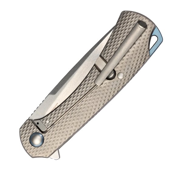 EDC нож Skif Frontier LE Titanium Gray (EA1 GY), Покрытие клинка: SW (Stonewash), Цвет : Титан, изображение 3