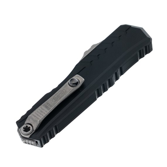 Автоматический выкидной нож Microtech Cypher II D/E OTF, Apoc, черный (1242-10AP), изображение 5