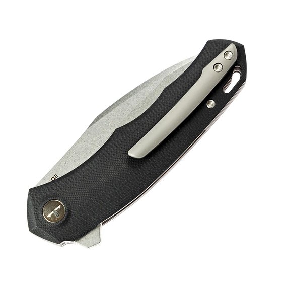 EDC нож Cimmerian Knives С1 SW Black (1462.00.01 ), Покрытие клинка: SW (Stonewash), Цвет : Чёрный, Материал клинка: Инструментальная сталь, изображение 3