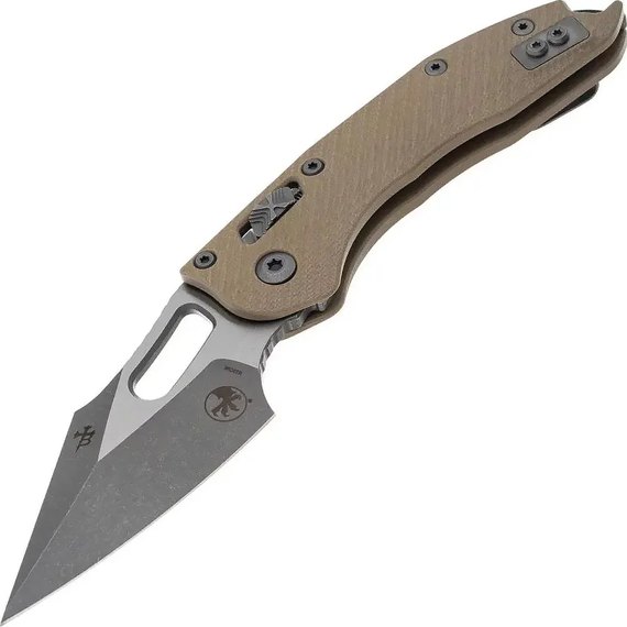 Кишеньковий ніж Microtech Stitch tan (169RL-10APFLGTTA), Колір: Коричневий