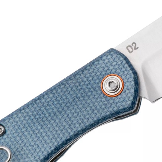 Маленький складной нож Black Fox Teeny Micarta Blue (BF-785 MIBL), Цвет : Синий, изображение 4