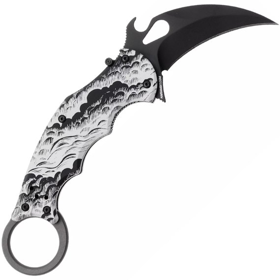 Нож керамбит Fox Karambit ALB-2 Waves (FX-599 ALB-2), изображение 2