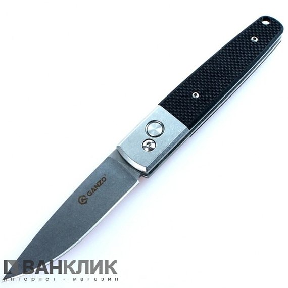 Нож Ganzo G7212 черный G7212-BK