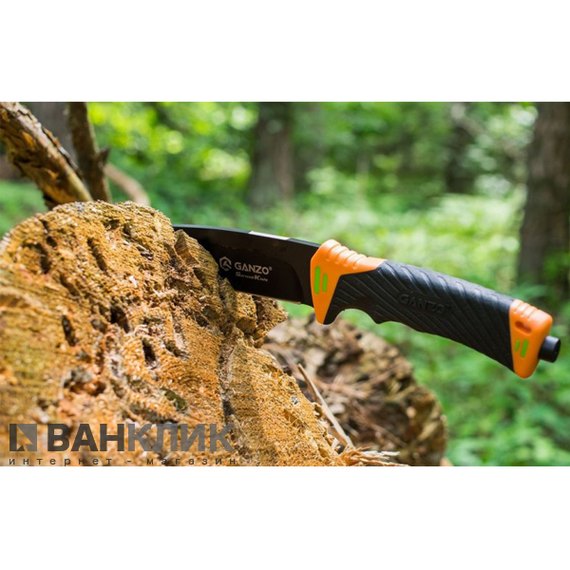 Нож Ganzo G8012 оранжевый G8012-OR