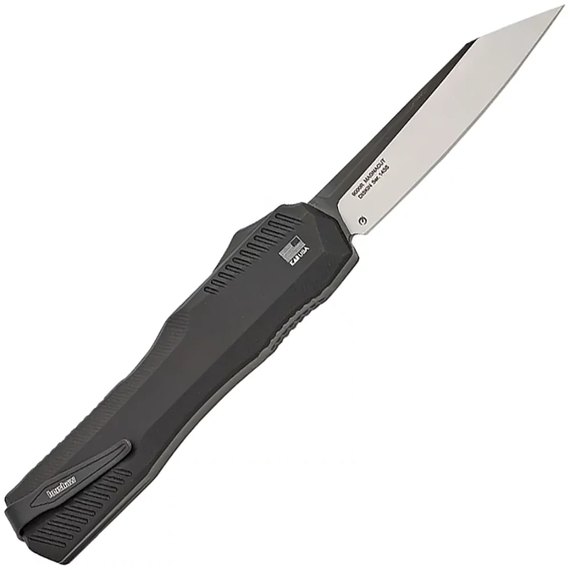 Автоматический выкидной нож Kershaw Livewire Reverse Tanto Black (9000R), изображение 2