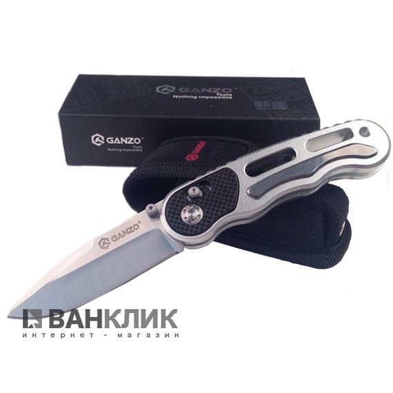 Нож Ganzo G718 черный G718b