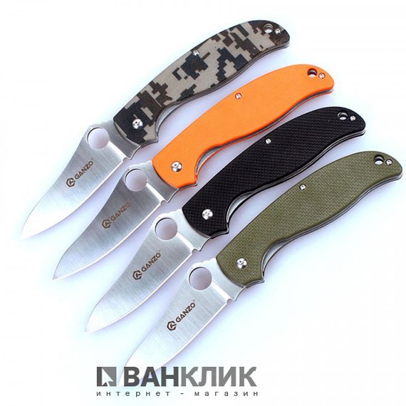 Нож Ganzo G734-OR оранжевый