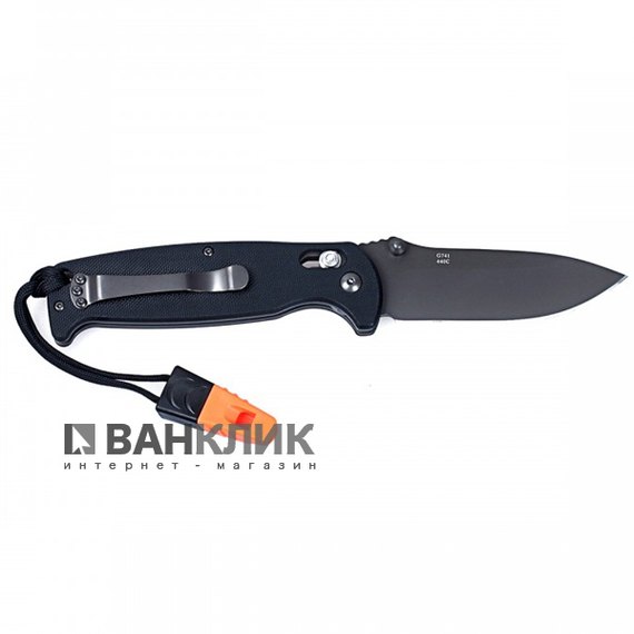 Нож Ganzo G7413-BK-WS чёрный