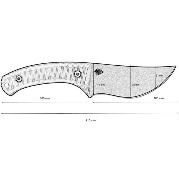 Нож для самообороны Blade Brothers Knives Жнец Стоунвош, изображение 6