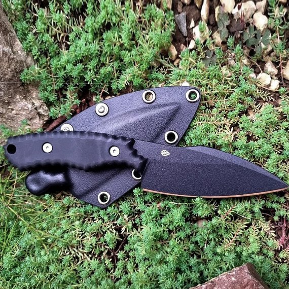 Нож тактический Blade Brothers Knives Гефест, Покрытие клинка: Black, изображение 8