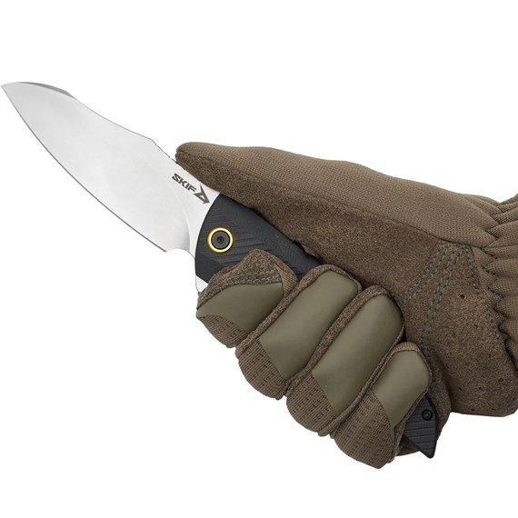 EDC нож Skif Vulture SW Black (OL-008DSWB), Покрытие клинка: SW (Stonewash), Цвет : Чёрный, изображение 4
