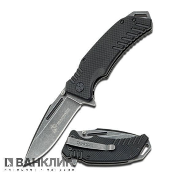 Нож Mtech Ballistic Marines M-A1036BK