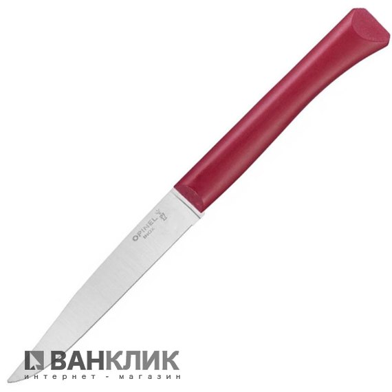 Нож кухонный Opinel Bon Appetit Plus бордовый (002196)