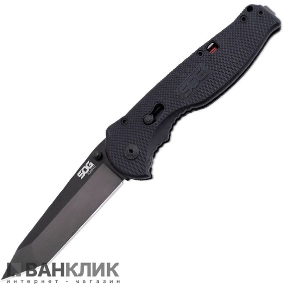 Нож SOG Flash II Tanto Black Blade (TFSAT8-BX)