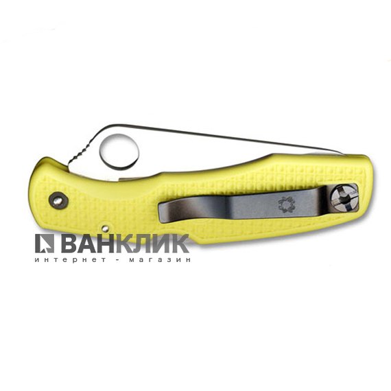 Нож Spyderco Pacific Salt Yellow serrated (C91SYL)