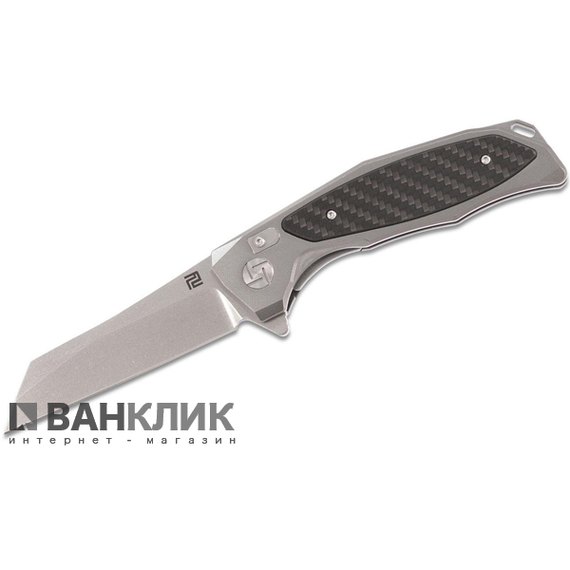 Нож Artisan Falcon CF/alum Silver (1809P-GCF)