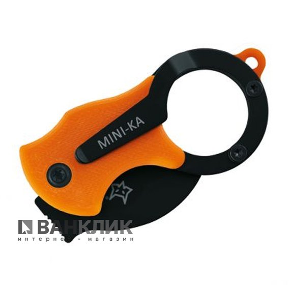 Нож Fox Mini-Ka оранжевый (FX-535OB)