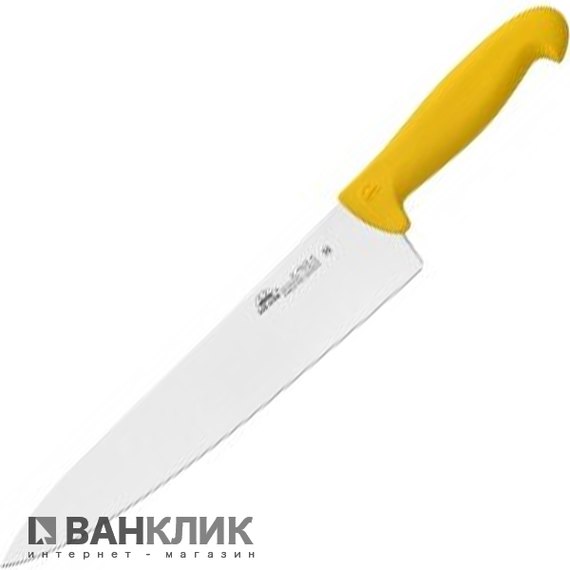 Нож кухонный Due Cigni Chef желтый (415/25NG)