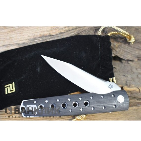 Нож Artisan Virginia SW Polished (1807P-BK)