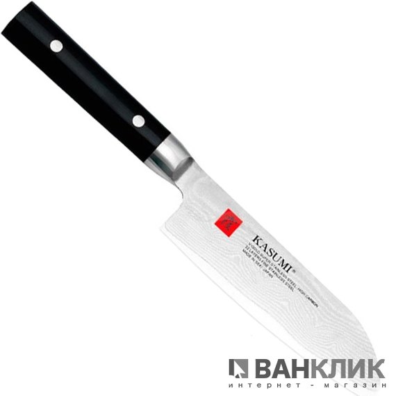 Нож кухонный Kasumi Damascus Santoku 84013