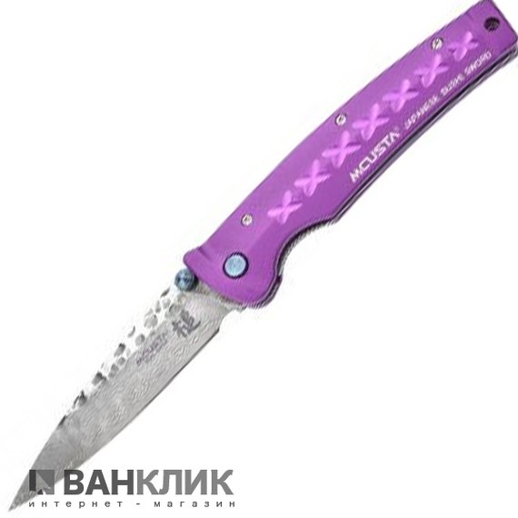 Нож Mcusta Fusion Damascus пурпурный MC-0162D