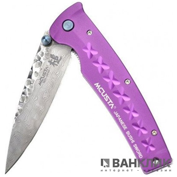 Нож Mcusta Fusion Damascus пурпурный MC-0162D