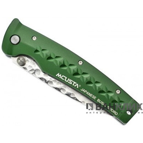 Нож Mcusta Fusion Damascus зеленый MC-0163D
