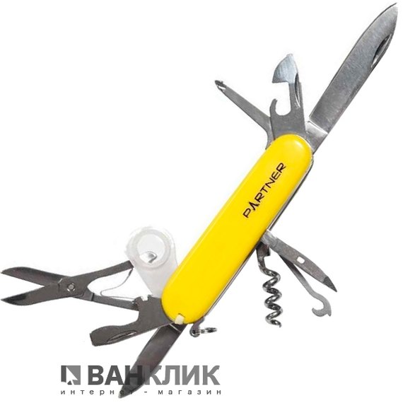 Мультитул Partner жёлтый HSQ05010PH