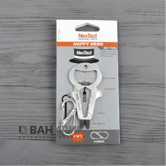 Мини-Мультитул NexTool BOTTLE OPENER Happy Hero KT5007B