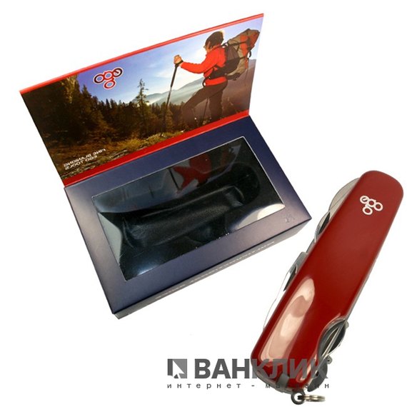 Нож Ego tools A01.12 красный