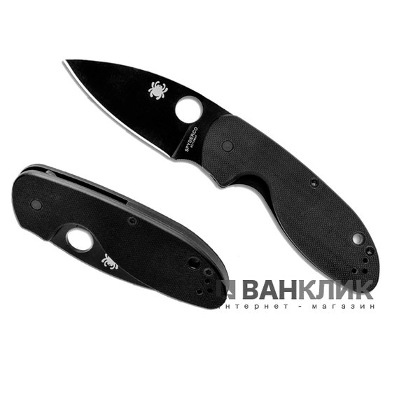 Нож Spyderco Efficent Black Blade (C216GPBBK)