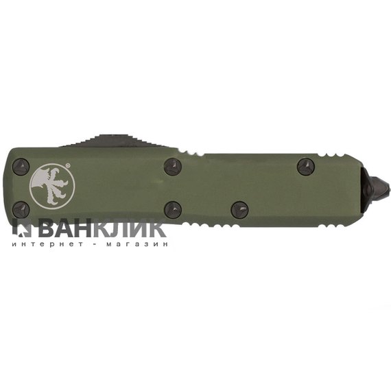 Нож Microtech UTX-85 Tanto Point Black Blade od green 233-2OD