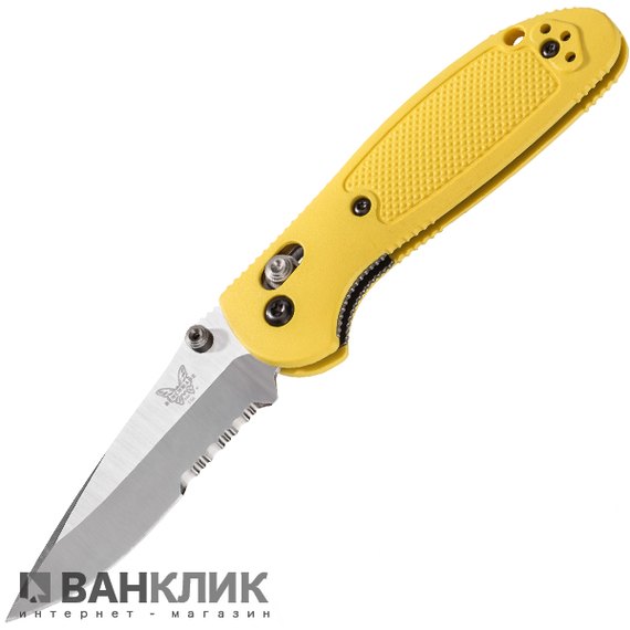 Нож Benchmade Pardue Griptilian Mini желтый 556S-YEL
