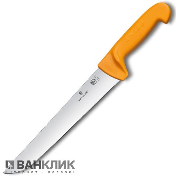 Нож кухонный Victorinox Swibo, Butcher, оранжевый, 26 см 5.8431.26