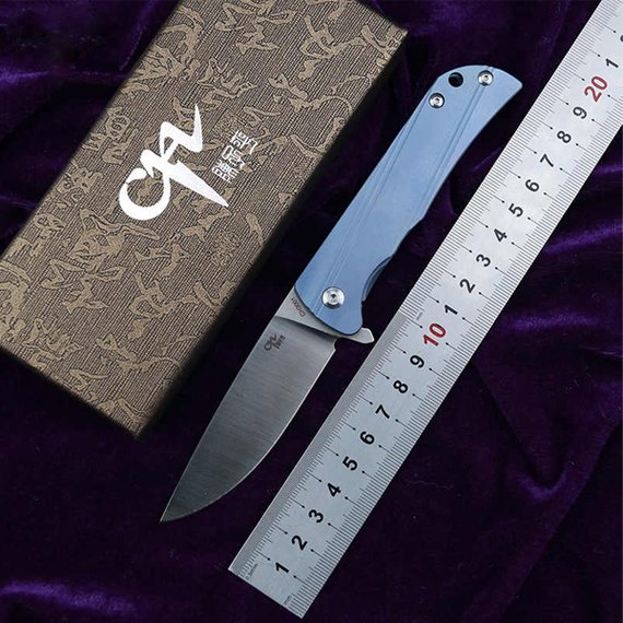 Нож CH 3001 G10 blue