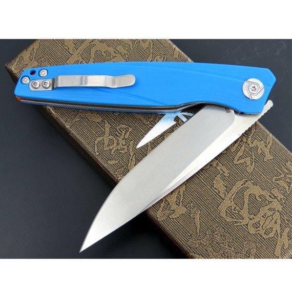 Нож CH 3007 G10 blue
