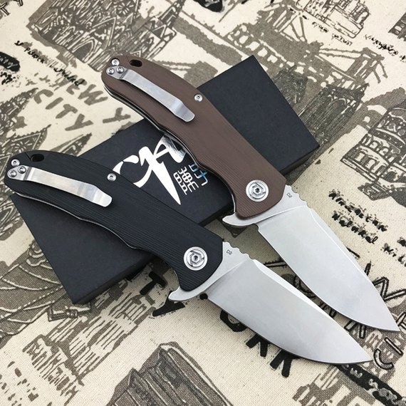 Нож CH 3504 G10 black