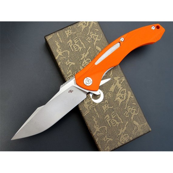 Нож CH 3519 G10 orange