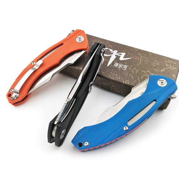 Нож CH 3519 G10 orange