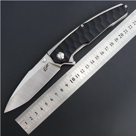 Нож EF 913 G10 black