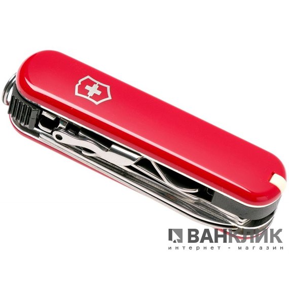 Нож Victorinox NailClip 580, 65 мм, красный 0.6463