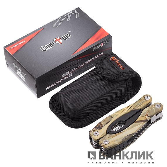 Мультитул Grand Way 100065 (14 в 1)