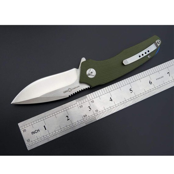 Нож Eafengrow EF80 G10 green