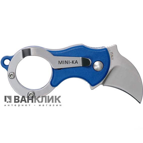 Нож Fox Mini-Ka синий (FX-535BL)