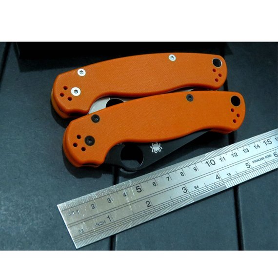 Нож Spyderco C81 G10 orange/black (Replica)