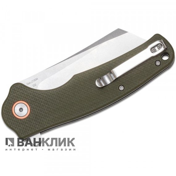Нож CJRB Crag G10 green (J1904-GNF)