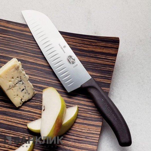 Hож кухонный Victorinox Fibrox Santoku 17 см 5.2523.17