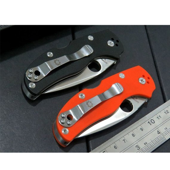 Нож Spyderco C41 G10 orange (Replica)