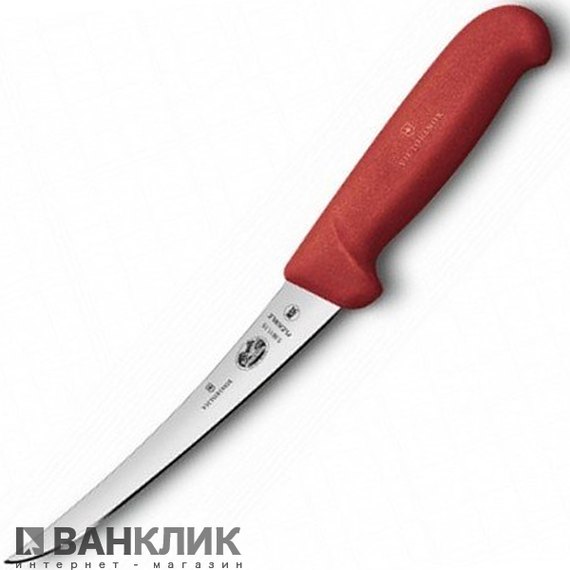 Нож кухонный Victorinox Fibrox Boning Flex 15 см красный 5.6611.15