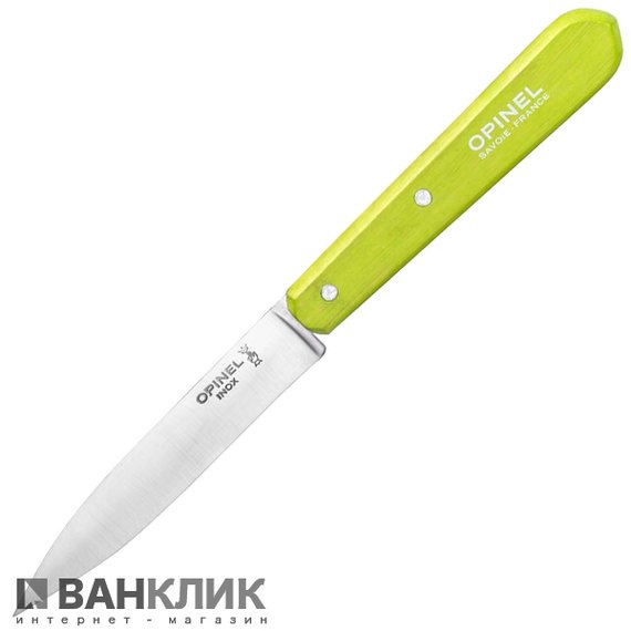 Нож кух. Opinel №112 Paring салатовый (001915)